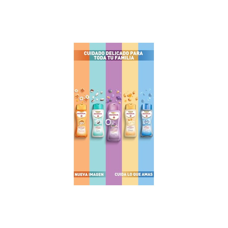 Mennen Shampoo Cabello Saludable Zero Ideal para Toda la Familia