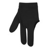 Left Hand Billiard Gloves Polyurethane Fiber Average Size Three Fingers
