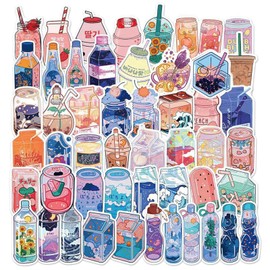100PCS Water Bottle Cartoon Stickers,Cool Travel Stickers,Waterproof Vinyl Stickers for Water Bottles,Laptop,Luggage,Teens Adults,Keyboards,Backpacks,Skateboards,Luggage,Water Bottles,Scrapbooks