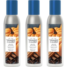 Yankee Candle Concentrated Room Spray, Spiced Pumpkin, 1.5 OZ (Pack of 3)