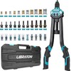 LIBRATON 16" Rivet Nut Tool, Rivet Nut Gun, Hand Rivet