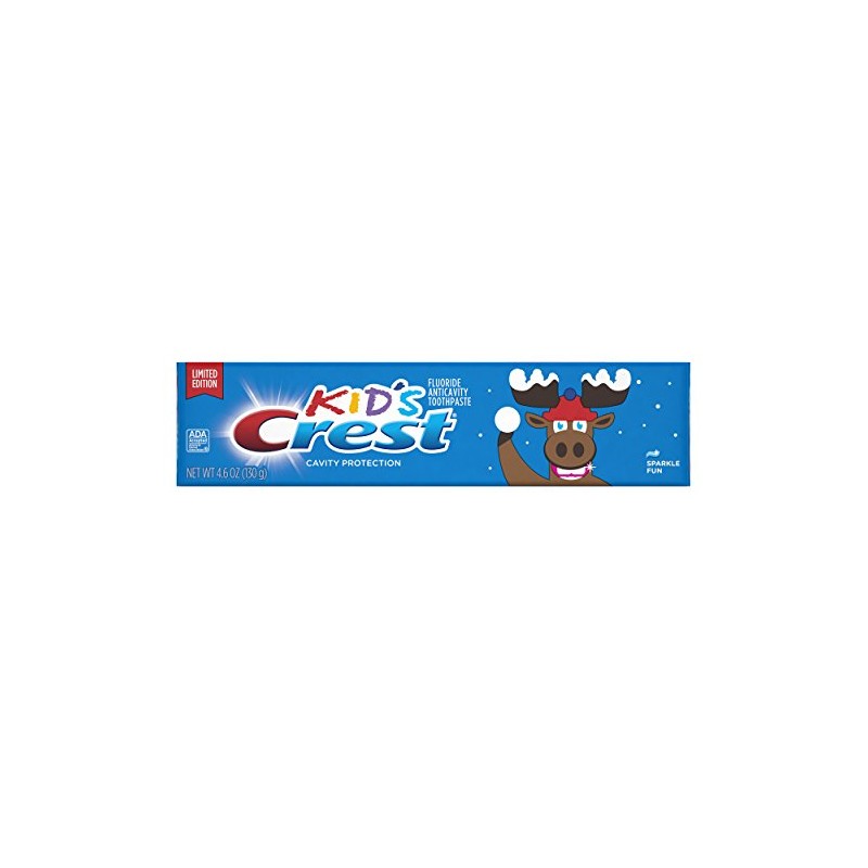 Crest Kids Cavity Protection Toothpaste, Sparkle Fun Flavor, 4.6 oz,
