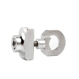 Riloer Bicycle Chain Tensioner Chain Adjuster Aluminum Alloy CNC Chain Adjuster, Silver