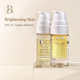 Decoder 10% Vitamin C Dual-Chamber Serum, Facial Moisturizing Skincare  Radiant Brightening & Dark Spot Corrector  Anti-Aging, Repair Dark Spot Hydrating & Antioxidant Protection, 30ml