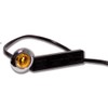 Maxxima M09370Y Amber 1" Round LED Auxiliary Micro-Strobe Light