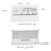Ciieeo Digital Alarm Clock with Screen Display Silent Operation Temperature