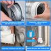 Dryer Vent Hose,Dryer Vent Connector with Dryer Hose,Dryer Connection Kit,90