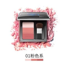 ZEESEA 3 가지 색상 블러시 플레이트 보습 브라이트닝 오래 지속되는 파우더 ZEESEA 3 Color Blush Plate Moisturizing Brightening Long-Lasting Powder [01 01]