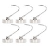 6Pcs Swing Magnetic Hook Set No Drilling Need Decorative Beautiful