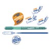CARIOCA Oops Retractable Pens | Erasable Rollerball Refillable Pen Set