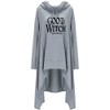 Rfecccy Women's Good Witch Tunic Casual Long Sleeve Pullover Irregular