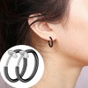 4 Pairs Fake Hoop Earrings Non Pierced Nasolabial Stud Earrings