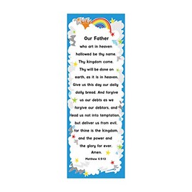 Creative Brands Faithworks-Inspirational Bookmarks with Scripture, Pack of 10, Lord's Prayer-Child