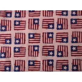 'NUGGLEBUDDY Microwavable Moist Heat & Aromatherapy Organic Rice Pack. RETRO AMERICAN FLAG Fabric with SPEARMINT EUCALYPTUS Aromatherapy.