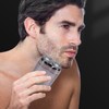 Professional Cordless Beard Trimmer for Men, Magnetic Dual Blades with