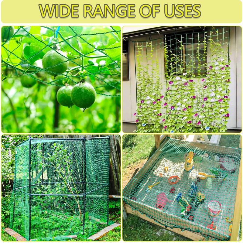 LINSOCLE Trailer Net, 1.5 x 2.2 m, Load Securing Net,