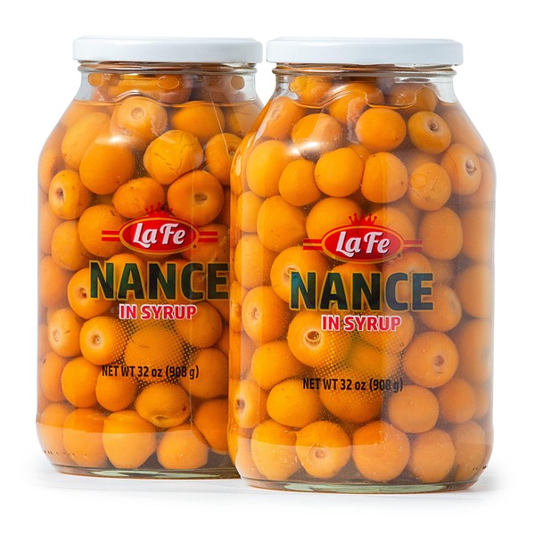 La Fe Conserva Nance in Syrup - Nance Fruitas, Latin