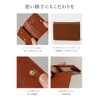 [G Genuine Leather] Natural Milling Leather Card Case, Camel