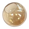 KCO Lighting Replacement Glass Globe Shade,Modern Amber Lampshade Glass Accessories