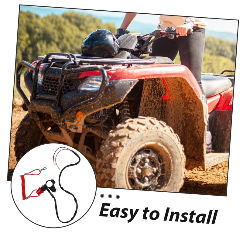 BUGUUYO 1 Set Wire Safety Switch Emergency Kill Switch for