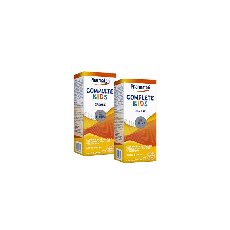 Pharmaton Complete Kids Suplemento Alimenticio Lisina Vitaminas 400ml