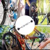 Bicycle Wheel Truing Stand Thru Axle-Adapter, 250 mm Alloy Bike