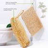 4 Pcs Multi-Purpose Multipurpose Loofah Sponge,Bath Spa Shower, Cleaning Exfoliating