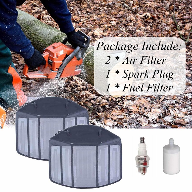 Hedie Air Filter 537010901 Kit for Husqvar-na 357XP 359 EPA