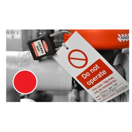 CenturionDo Not Use Lockout Safety Tags, Double Sided Message, Supplied in Packs of 10 Complete with Cable Ties