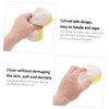 PACKOVE 4Pcs Skin Friendly Bath Sponge Exfoliating Scrubbers for Gentle