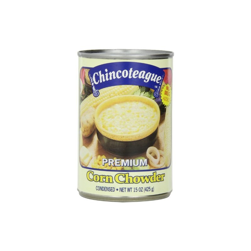 Chincoteague Corn Chowder, 15-Ounce Cans (Pack of 12)