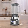 BLACK+DECKER PowerCrush Digital Blender with Quiet Technology, Stainless Steel, BL1300DG-T,