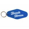 Jgrprlq Beach House Keychain Blue Beach House Motel Key Ring
