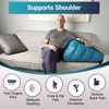Leg Elevation Pillow by Recovery Wedge, Inflatable Wedge Pillow for