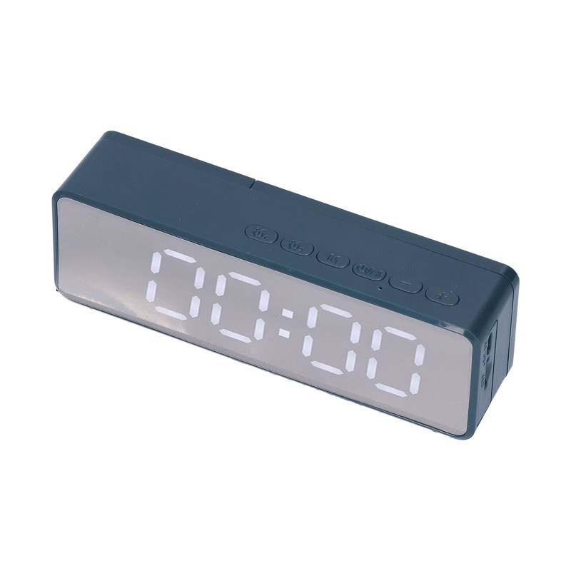 EG-010 Bluetooth Clock Speaker with LED Mirror Portable Drop Proof