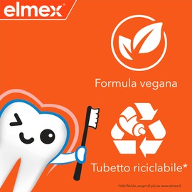 ELMEX Dentifricio Junior Protezione Carie per i Denti dei Bimbi, 75 ml, 228 ml