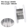 sourcing map 0.32 mm 28AWG Heating Resistance Cable Nichrome Wires