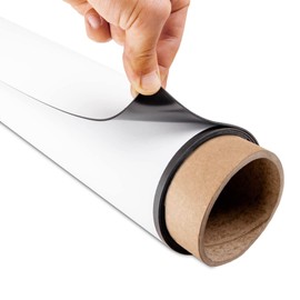 Magnetic Film 615x2,1 mm White Coated Metre