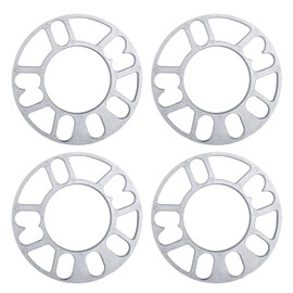 4pcs Car Wheel Spacers, 4/5 Holes Wheel Spacers, Universal Wheel Spacer Washers Plate, Aluminium Alloy Spacers Disc (5 mm)