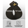 VINBAO U Tip Human Hair Extensions, Natural Black 50s 40g,