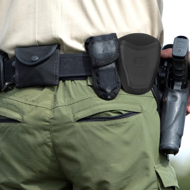 Handcuff Case, 1680D Oxford Cloth Open Top Cuff Pouch Tactical