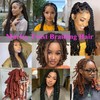 Marley Twist BraidIng Hair, Cuban Twist, 18 In,8 Packs,1B/350