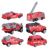 6pcs 1:64 Engineering Car Model Alloy Simulation Vehicle Car Model