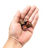 Levarage 0037 4 Dice Red Marble 0.5 inch Square dice