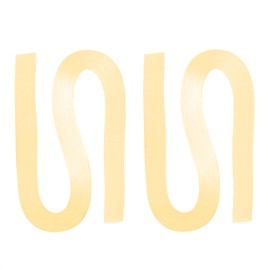 PATIKIL 240pcs Quilling Strips Paper 1/8"(3mm) 21"(54cm) Origami Paper Quilling Strip for Art DIY Hand Craft Christmas, Apricot