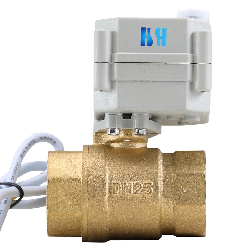 HSH-Flo 2 Way 1" DN25 12VDC 24VDC 24VAC Normally Closed