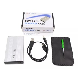 EGTMA Gabinete Case 2.5 Disco Duro Sata Usb 2.0