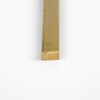 360 Brass Rectangular Bar, Unpolished (Mill) Finish, H02 Temper, ASTM