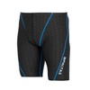 Spaltax Men’s Competition Swimwear, Swimming Spats, Swim Shorts, Black