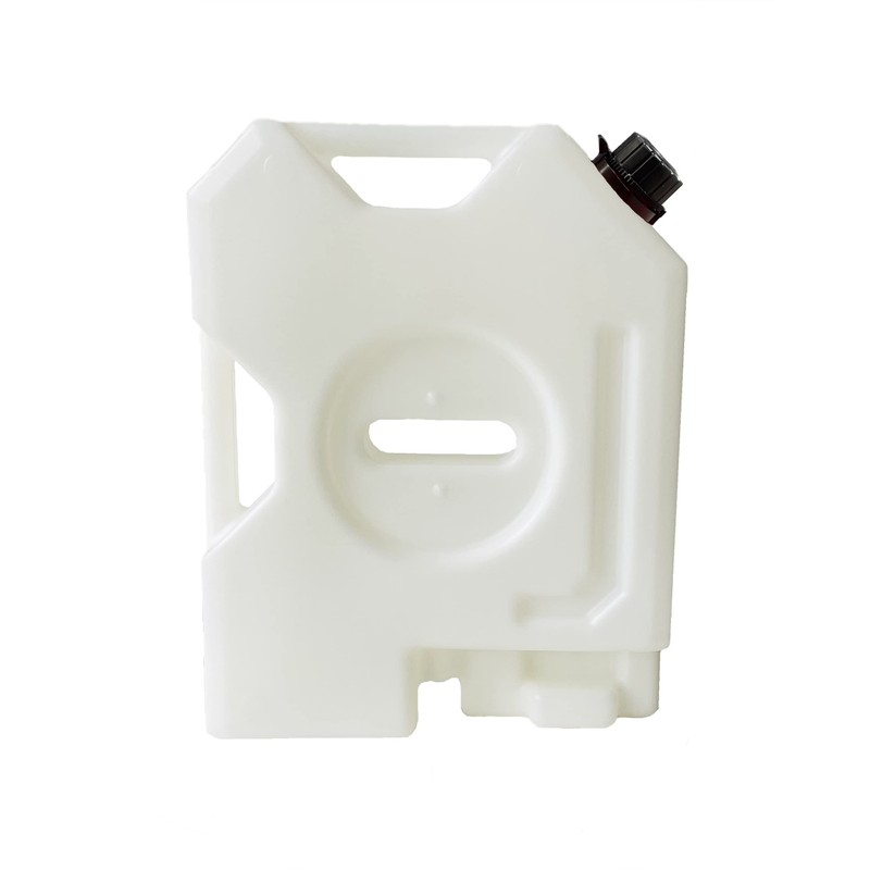 TARKII 2-Gallon Portable Water Tank, White Water Can for Vehicles